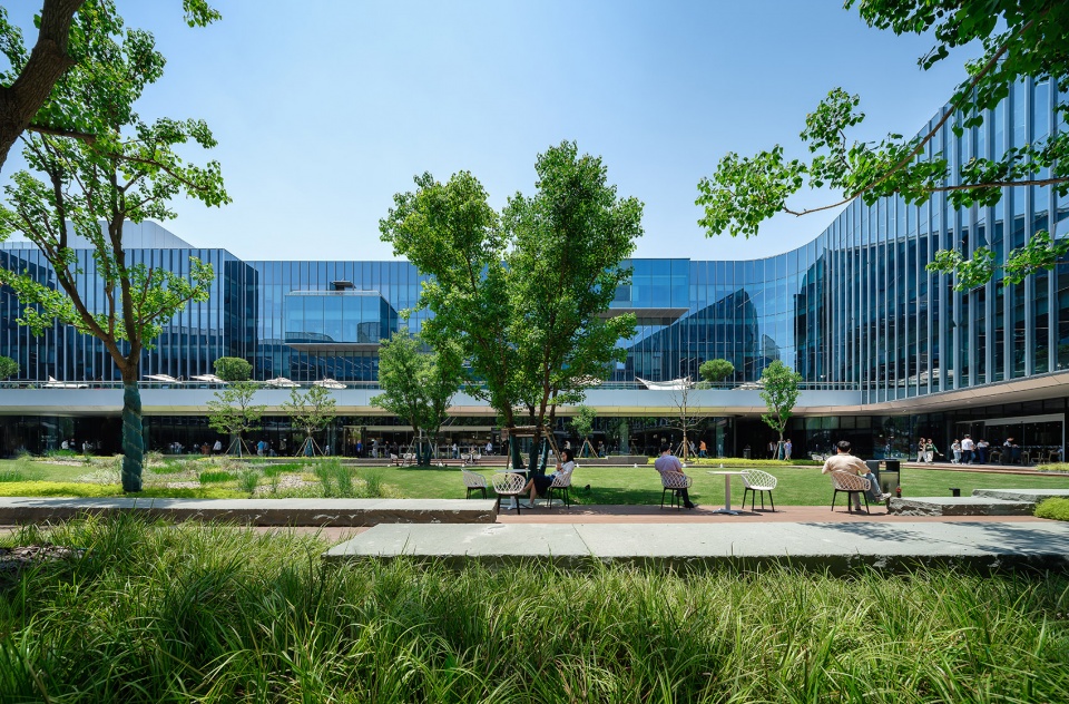 hangzhou yuhang cainiao headquarters industry park by aedas