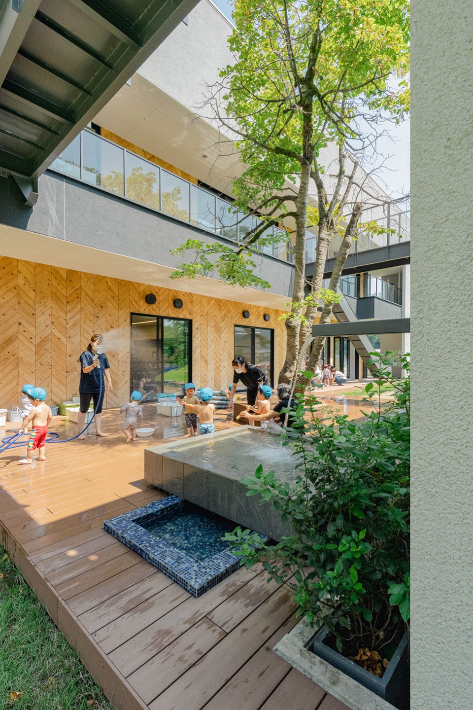 atg kindergarten and nursery by hibinosekkei youji no shiro kids design labo