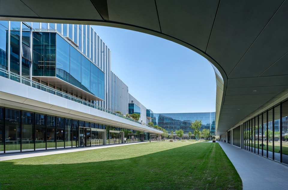 hangzhou yuhang cainiao headquarters industry park by aedas