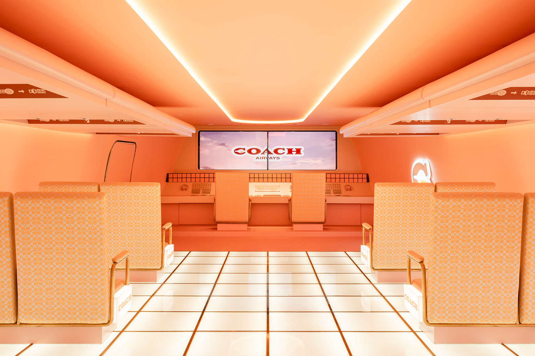 Coach Airways by Spacemen Studio & Coach New York 谷德设计网