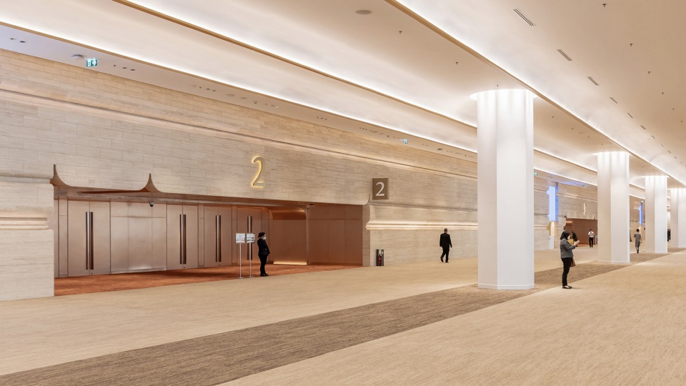 Interior of Queen Sirikit National Convention Centre QSNCC by Onion
