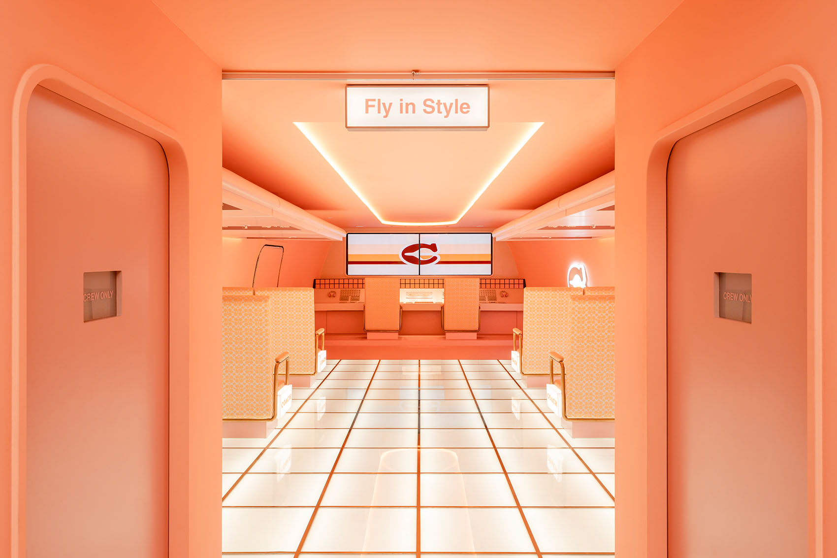 Coach Airways by Spacemen Studio & Coach New York 谷德设计网