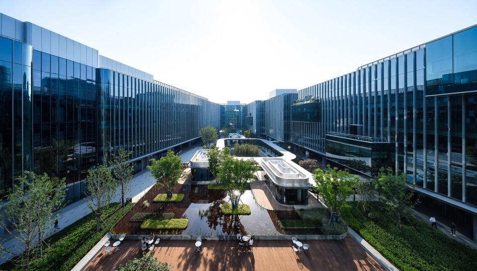 hangzhou yuhang cainiao headquarters industry park by aedas