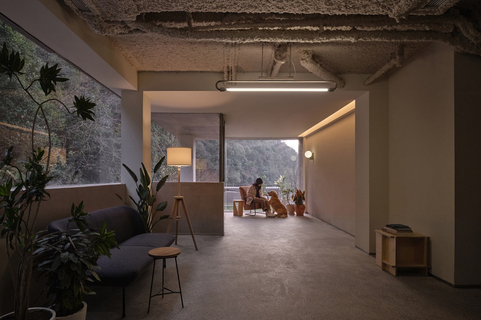 Terraced Courtyard Hangzhou Qingshan Co Space China by TEAM BLDG