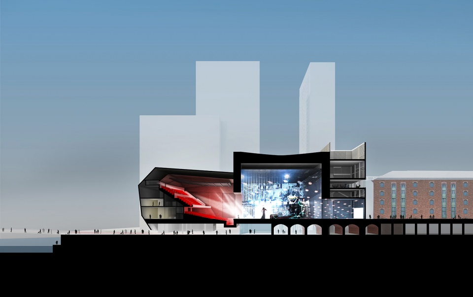 OMA Aviva Studios Section