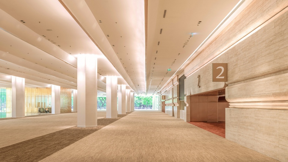 Interior of Queen Sirikit National Convention Centre QSNCC by Onion
