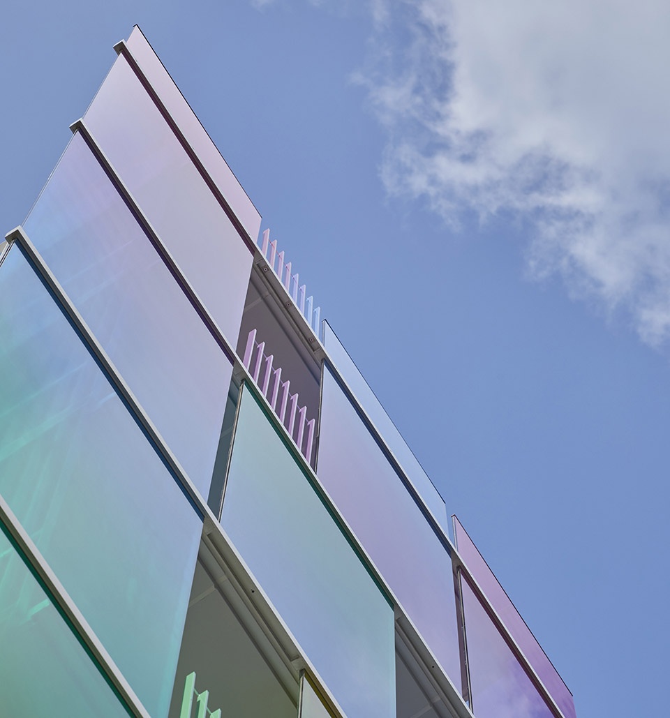 VERTICAL RAINBOW in Tokyo by SAKO Architects