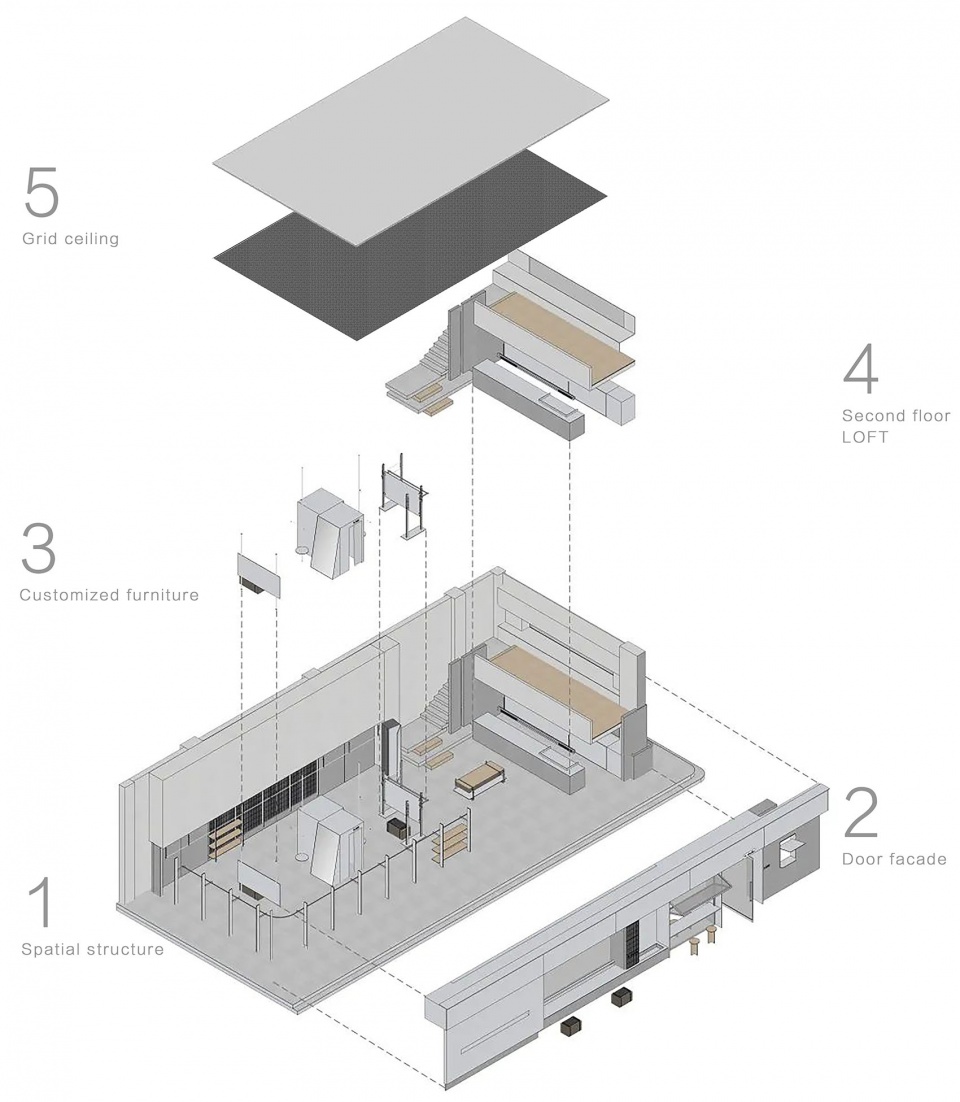 H Studios买手店 本样建筑设计