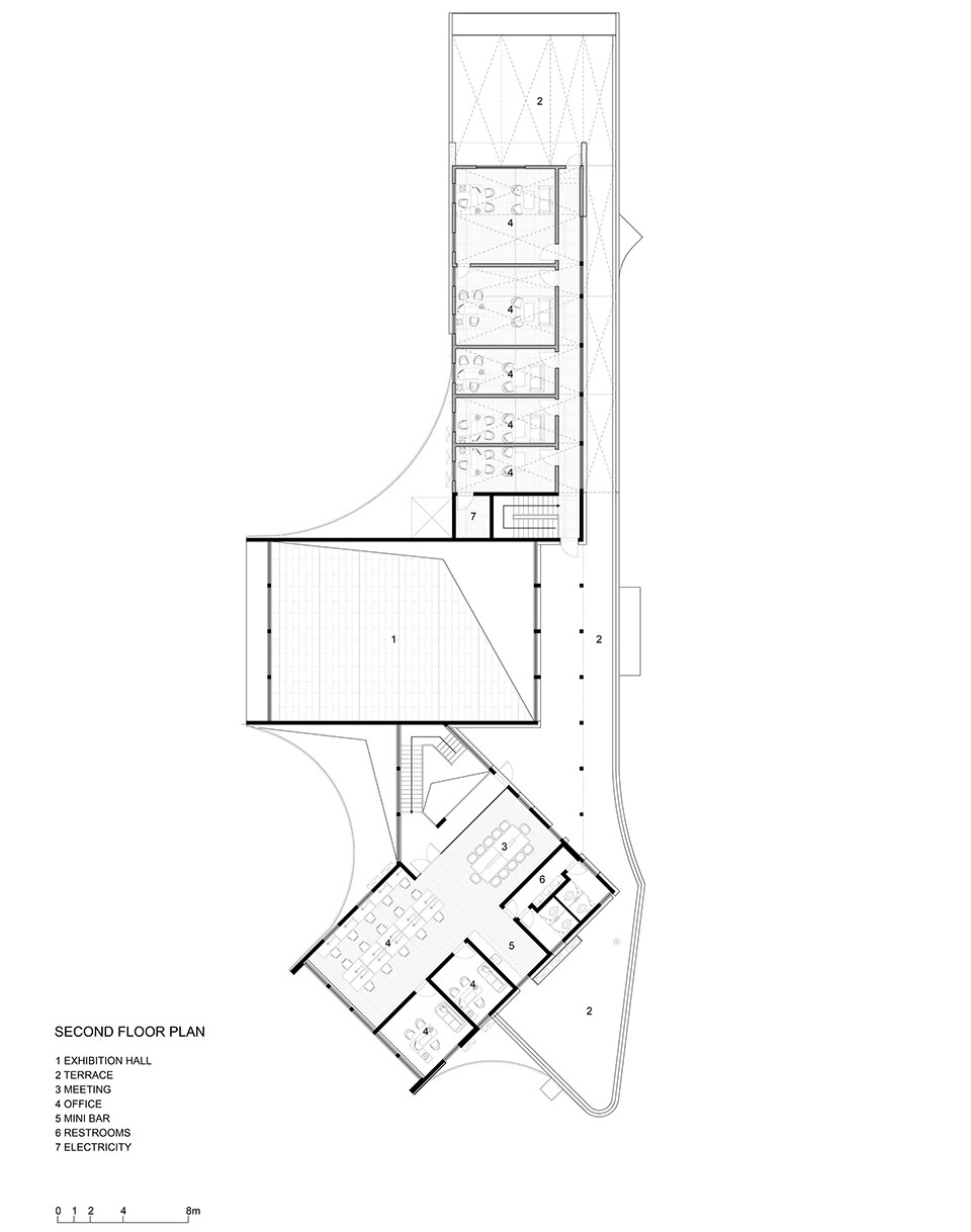 Shenzhen Central Park Construction Command Center China by ATELIER XI