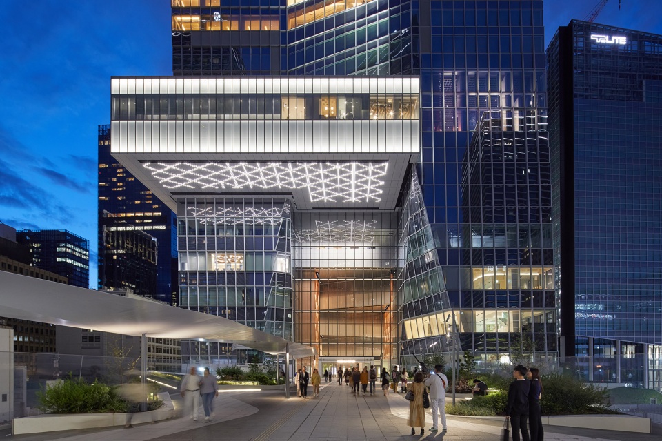 OMA Shohei Shigematsu Announces The Completion Of Toranomon Hills Station Tower