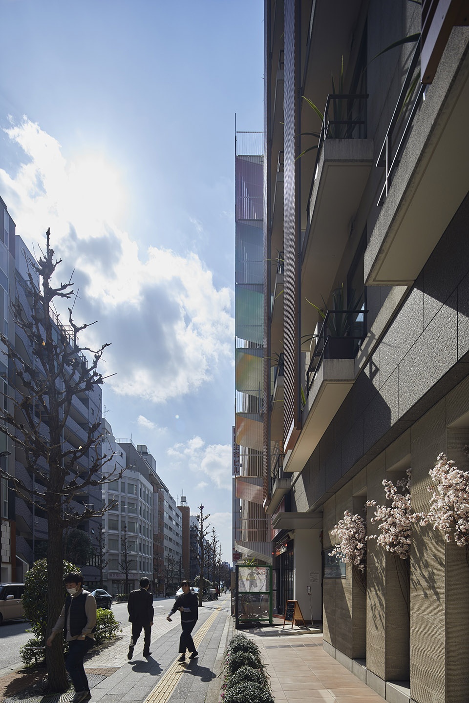 VERTICAL RAINBOW in Tokyo by SAKO Architects