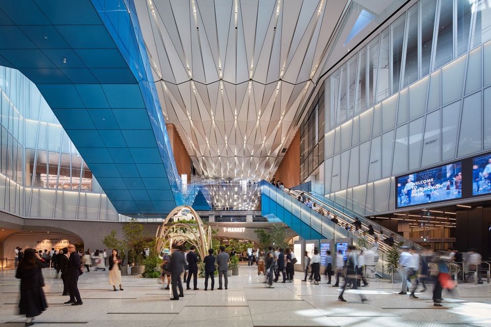 OMA Shohei Shigematsu Announces The Completion Of Toranomon Hills Station Tower