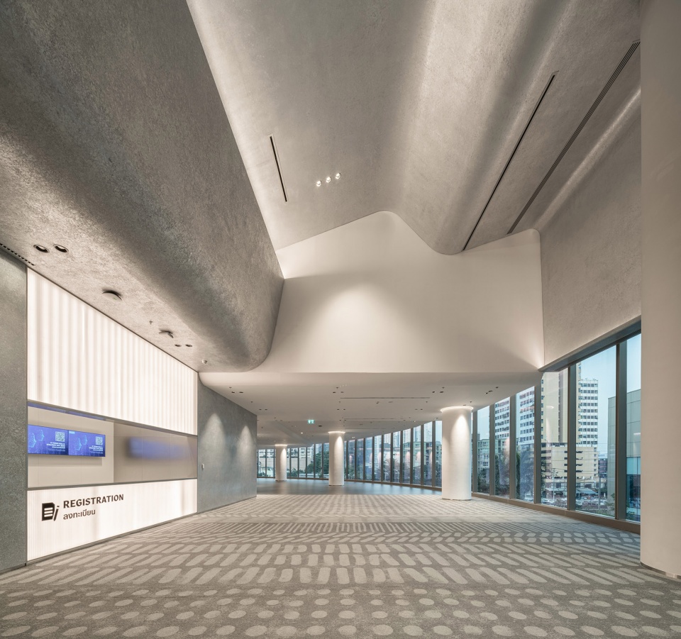 Interior of Queen Sirikit National Convention Centre QSNCC by Onion