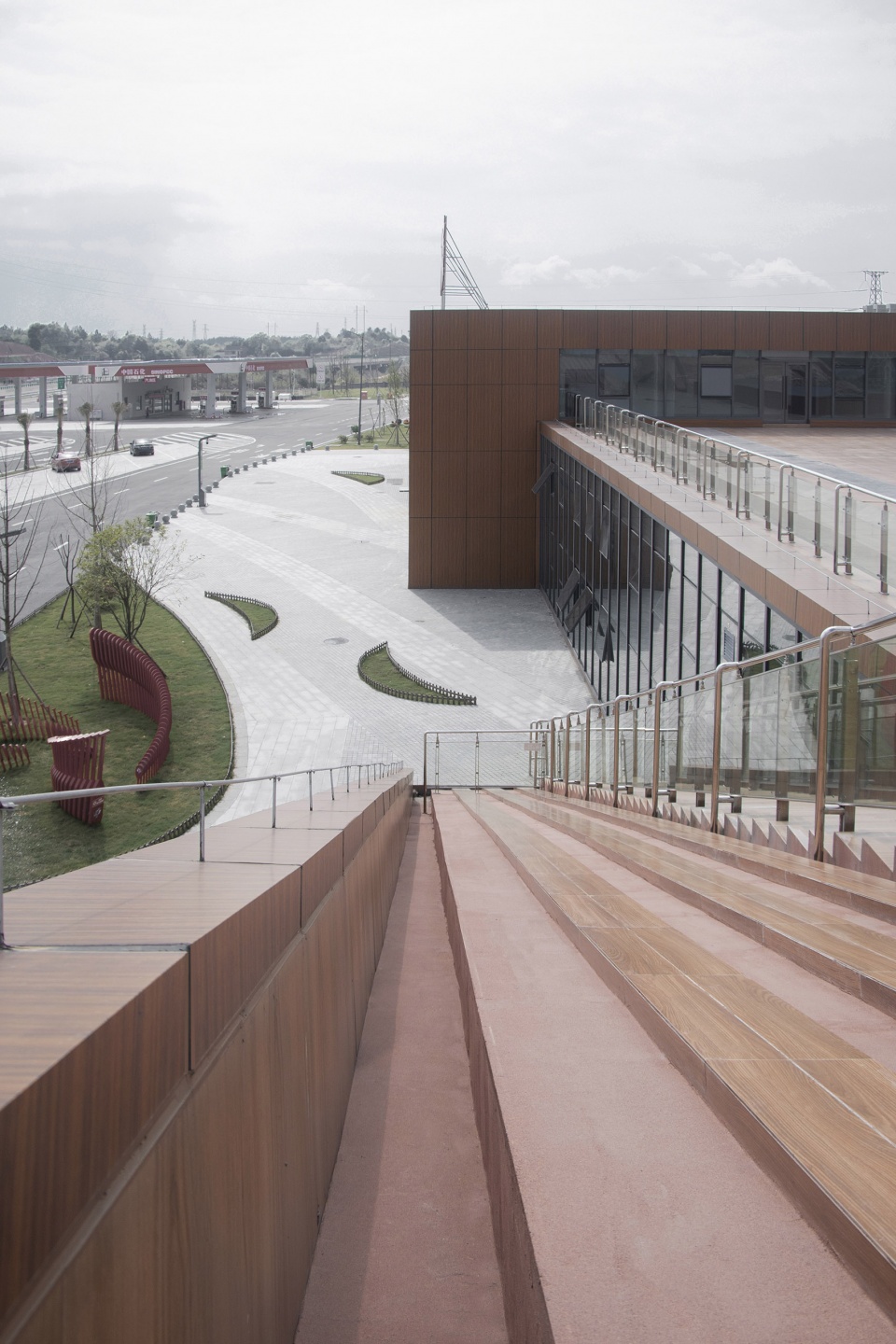 Miluo Highway Service Center China by Hunan Provincial Communications Planning Survey Design Institute Co Ltd