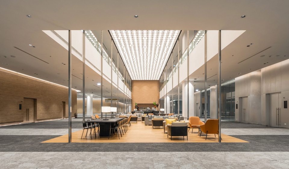 Interior of Queen Sirikit National Convention Centre QSNCC by Onion