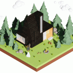 泊心域•个个世界自然营地，湖北黄冈 / 个个世界 +先进建筑实验室