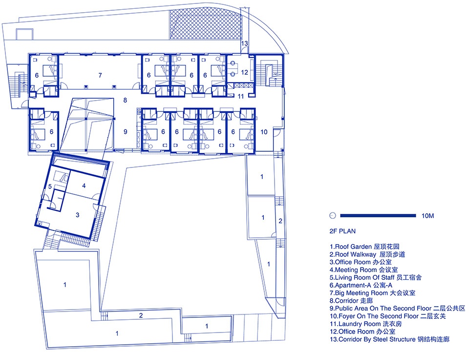 Terraced Courtyard Hangzhou Qingshan Co Space China by TEAM BLDG