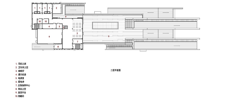 Miluo Highway Service Center China by Hunan Provincial Communications Planning Survey Design Institute Co Ltd