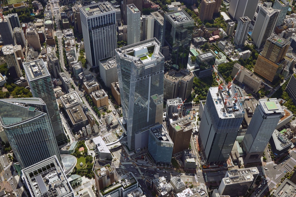 OMA Shohei Shigematsu Announces The Completion Of Toranomon Hills Station Tower