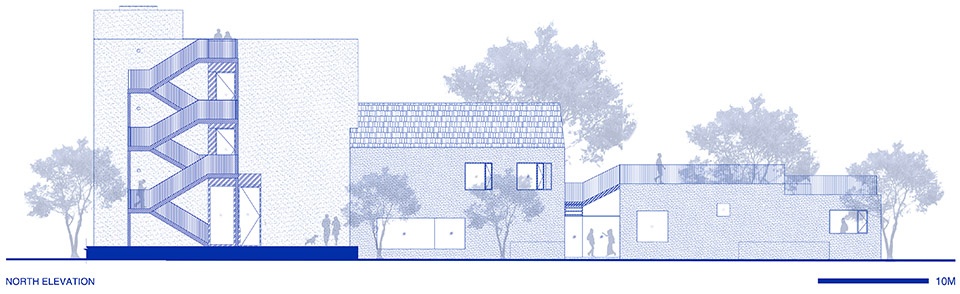 Terraced Courtyard Hangzhou Qingshan Co Space China by TEAM BLDG