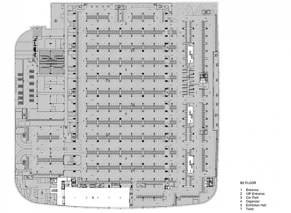 Interior of Queen Sirikit National Convention Centre QSNCC by Onion