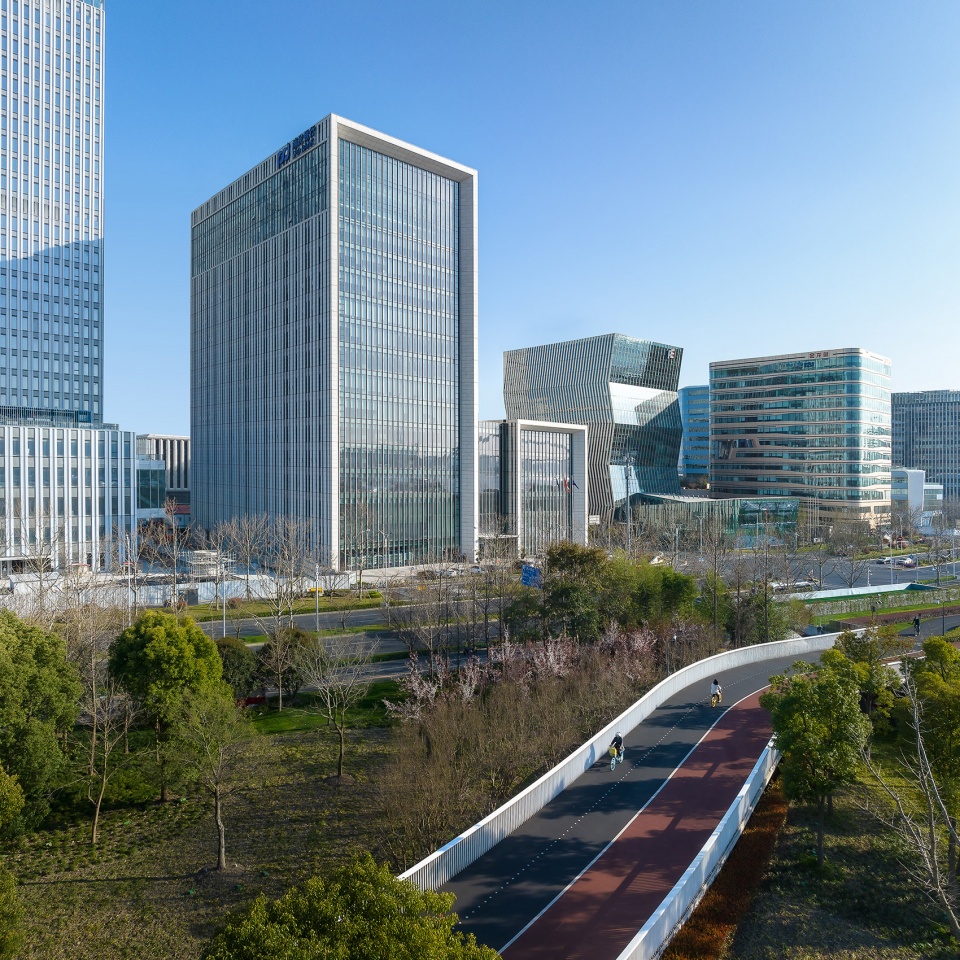 shanghai pudong development bank new office by aedas