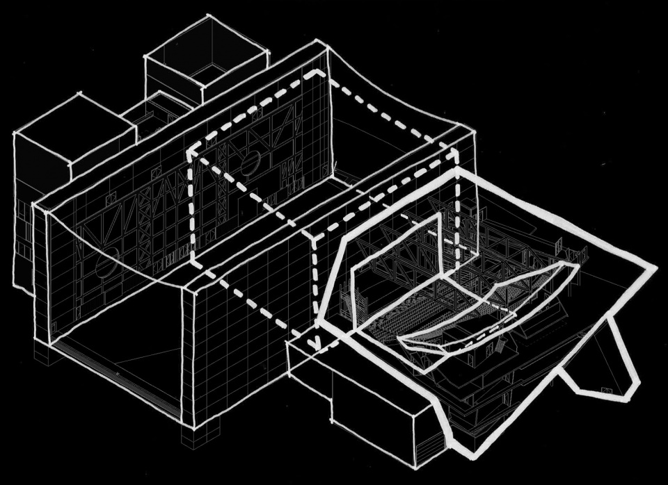 OMA Aviva Studios Theatre configuration
