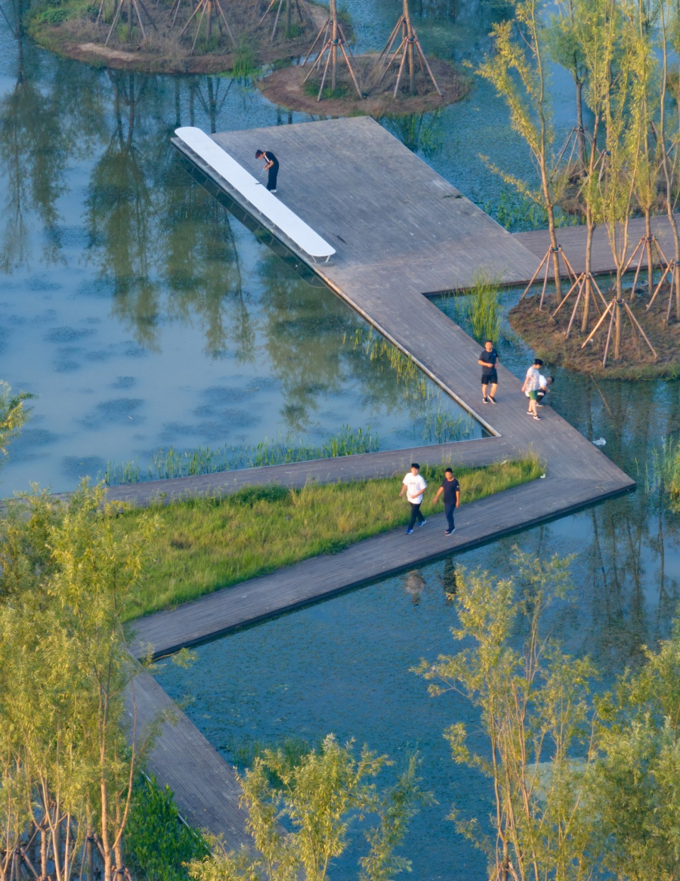 Zhoukou Huaiyang Fuxi Cultural Park by Turenscape - 谷德设计网