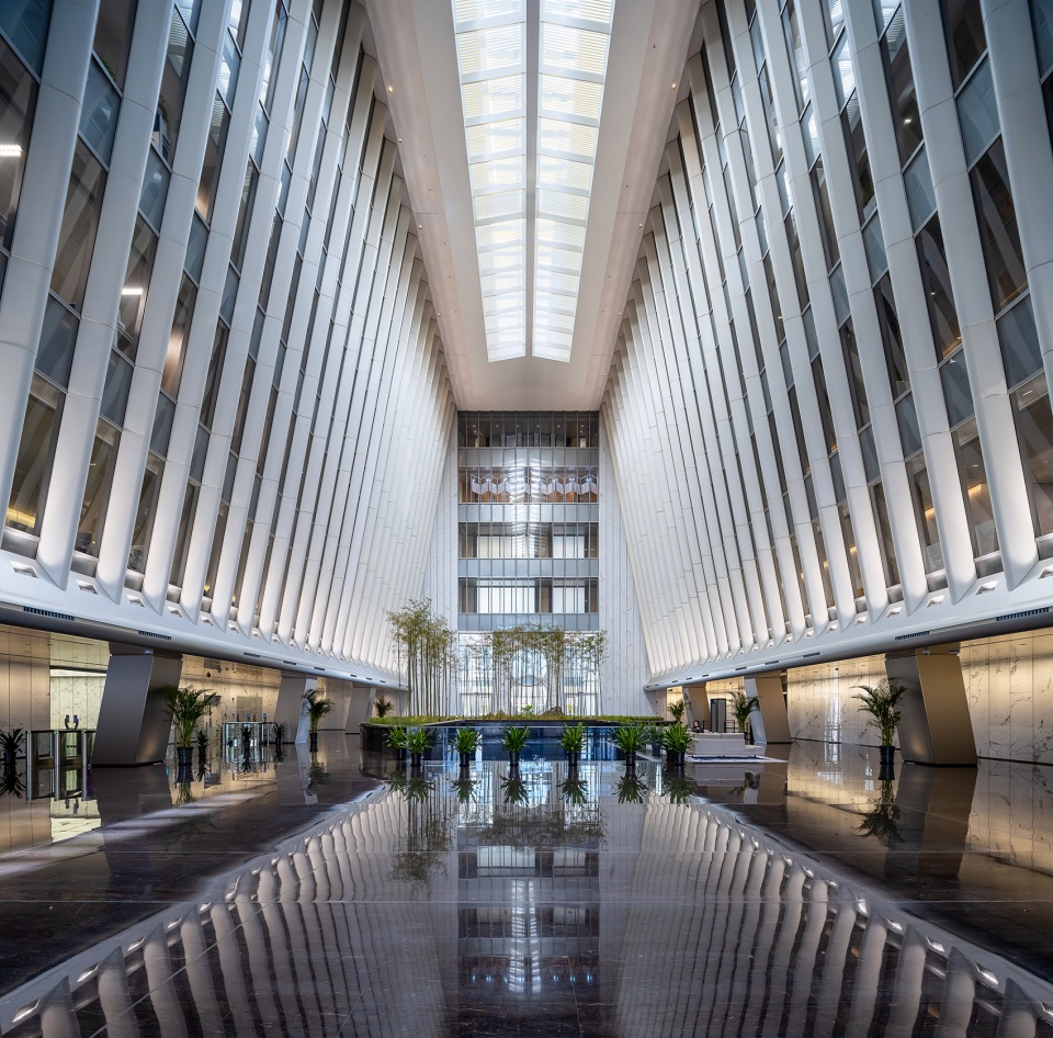 shanghai pudong development bank new office by aedas