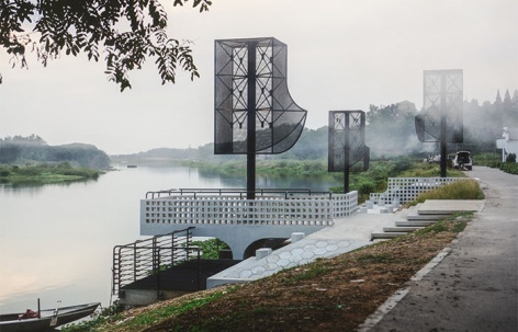 瀫石光河道护岸改造，浙江 / 华中科技大学建规学院 + 青·微舍工作室