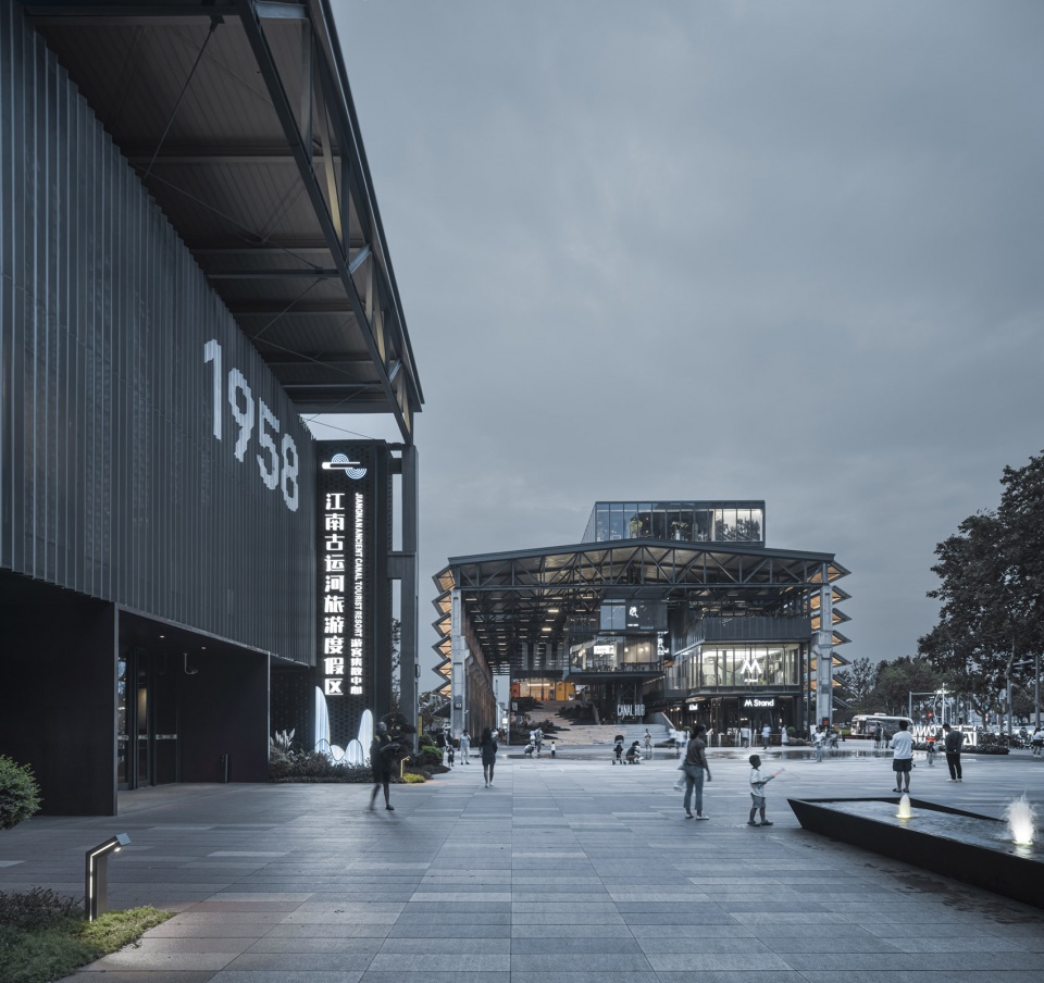 canal hub 1958 by shenzhen huahui design