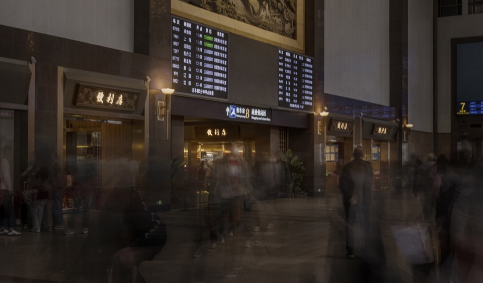 the interior renovation of beijing railway station by wit