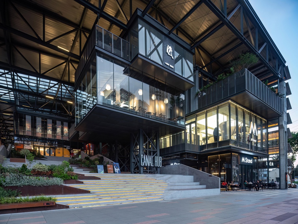 canal hub 1958 by shenzhen huahui design