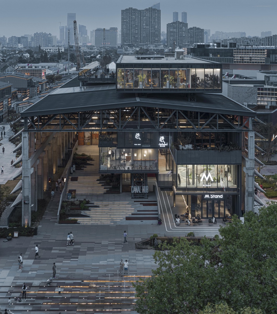 canal hub 1958 by shenzhen huahui design