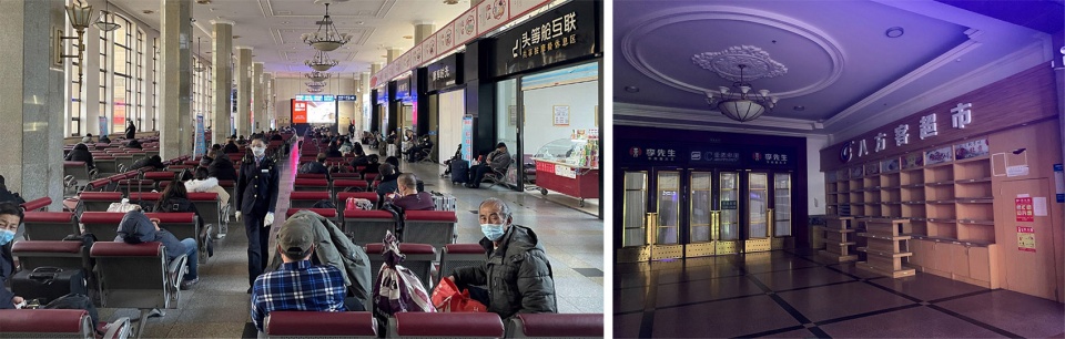 the interior renovation of beijing railway station by wit