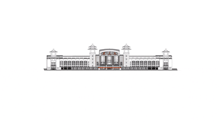 the interior renovation of beijing railway station by wit