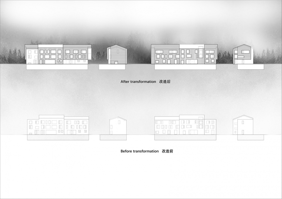 yixing 23 bay rock hotel by su architects