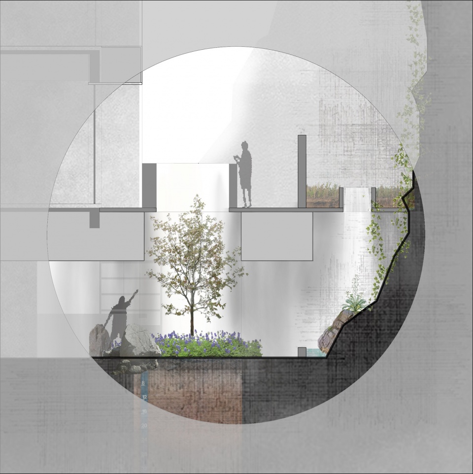 yixing 23 bay rock hotel by su architects