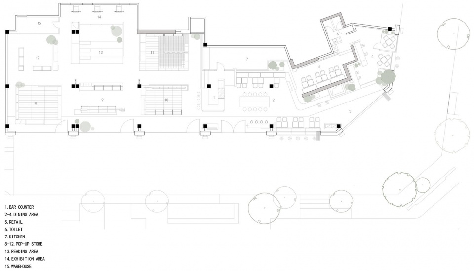 平面图 © Informal Design异规设计 拷贝 nowsee by informal design