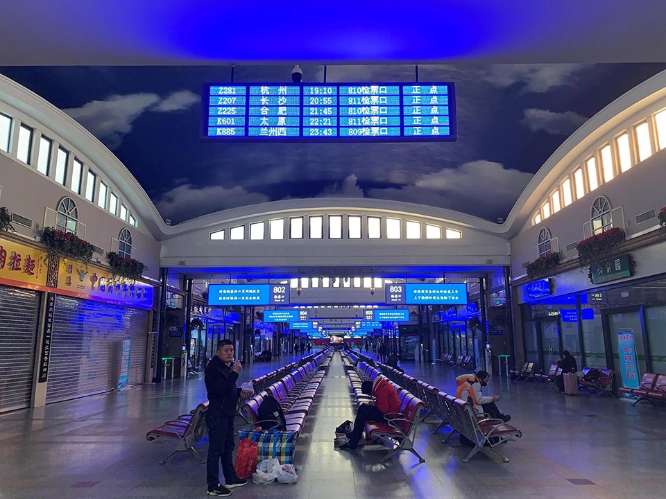 the interior renovation of beijing railway station by wit