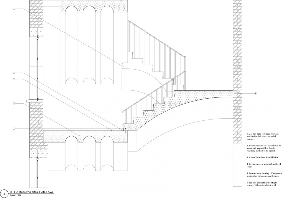 1710 98 Stair Detail Axo Annotated