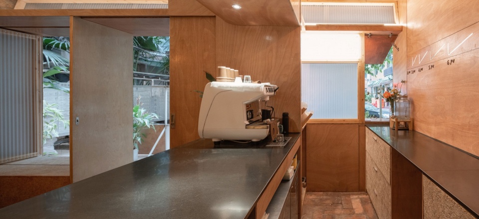 吧台内部©吴嗣铭 afternoon v bakery by atelier oo