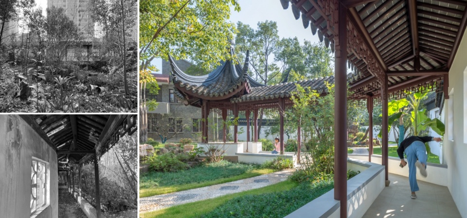 园林长廊的阅读、休憩功能延续©中国建筑西北设计研究院,张锦影像工作室