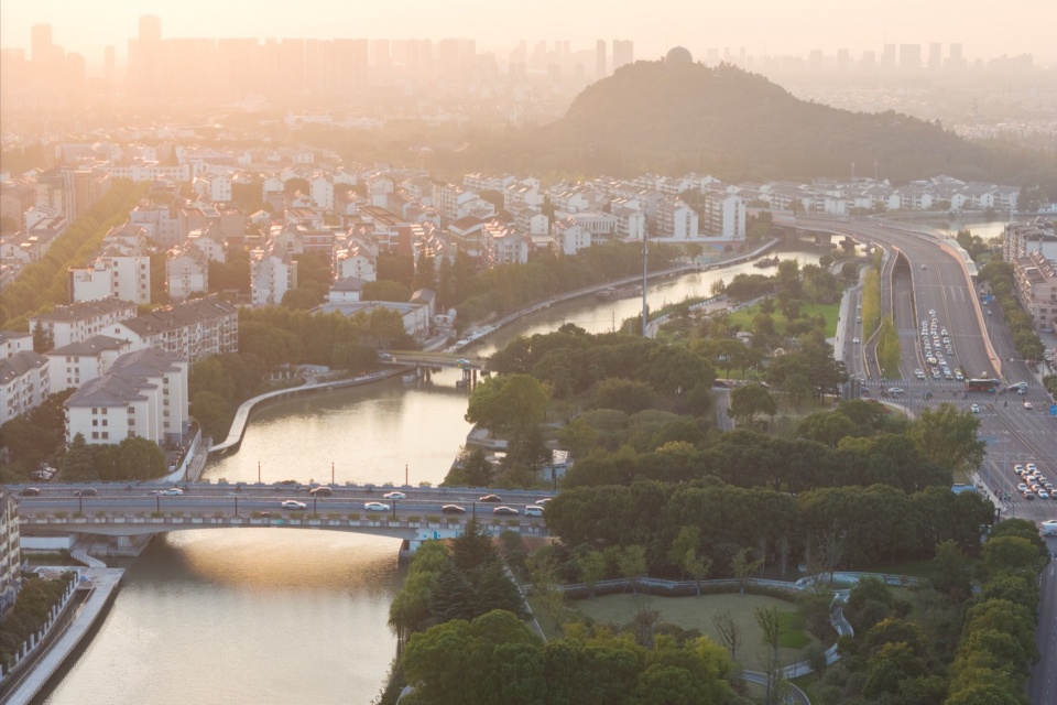 图1 河狸景观摄影 kunshan riverside park