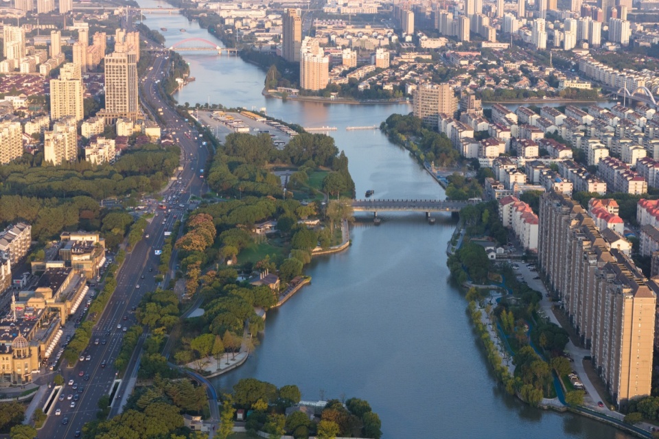 图2 河狸景观摄影 kunshan riverside park