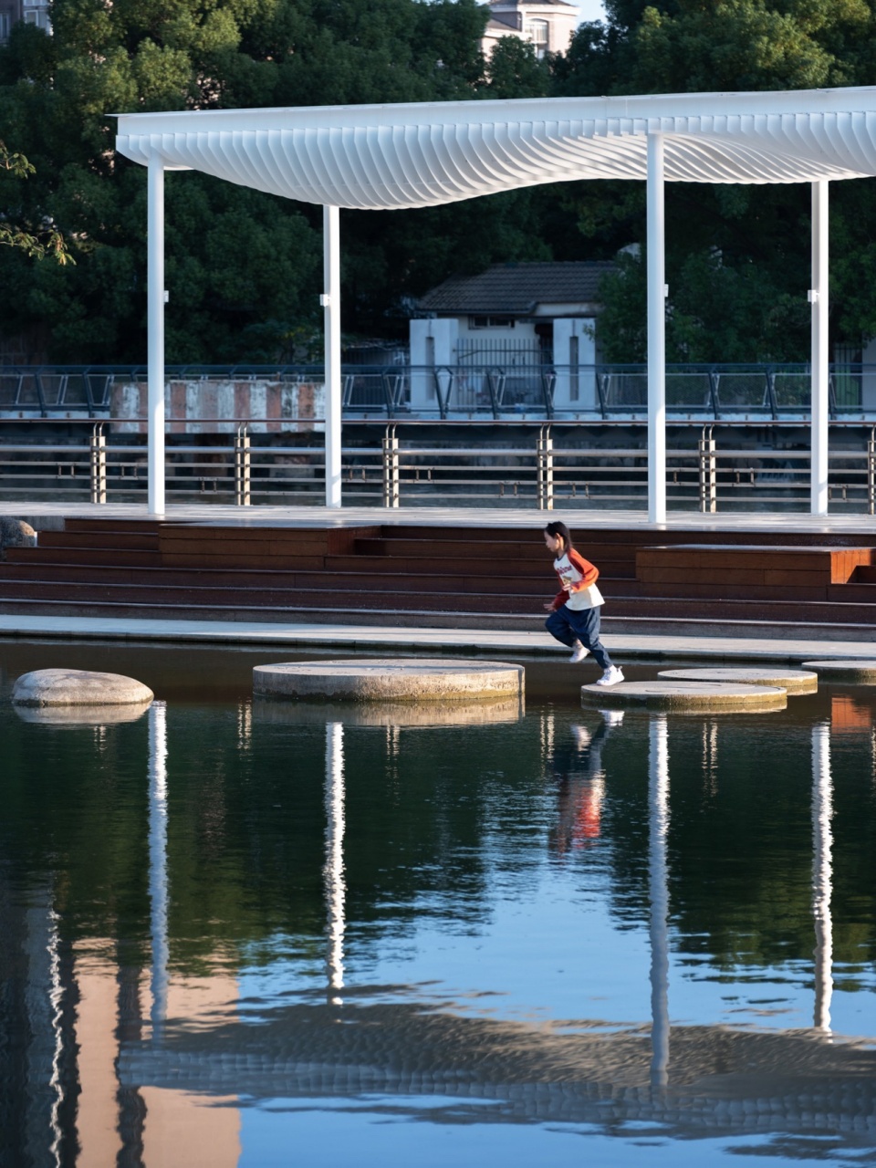 图20 河狸景观摄影 kunshan riverside park