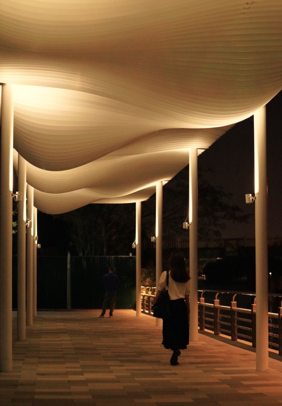 图21 北京林业大学 kunshan riverside park