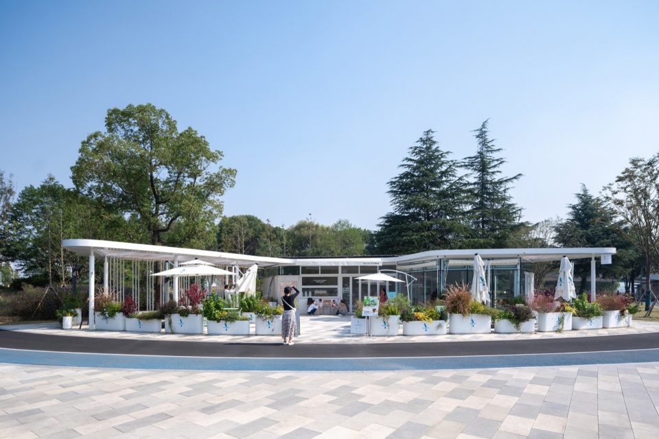 图42 河狸景观摄影 kunshan riverside park