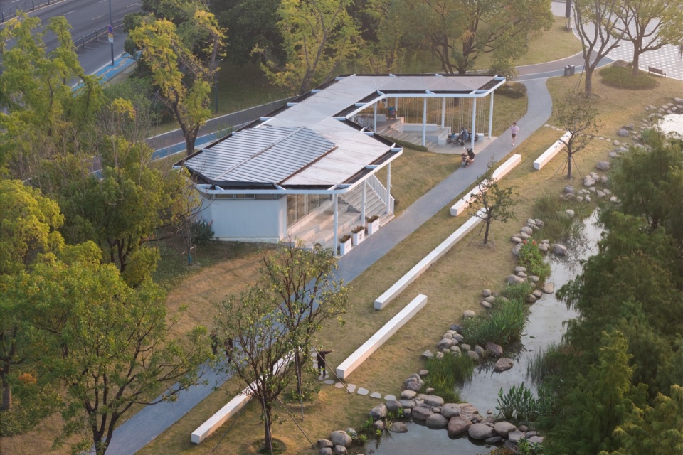 图44 河狸景观摄影 kunshan riverside park