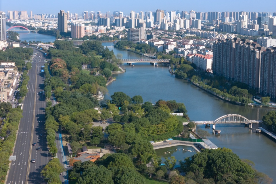 图5 河狸景观摄影 kunshan riverside park